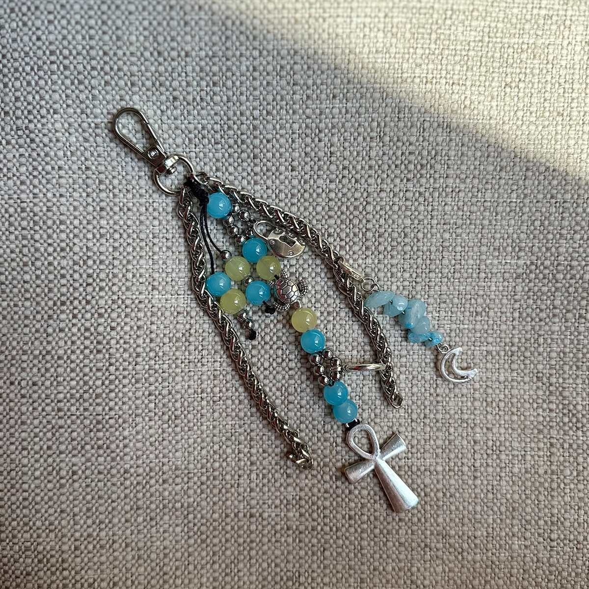 BABY BLUE ANKH