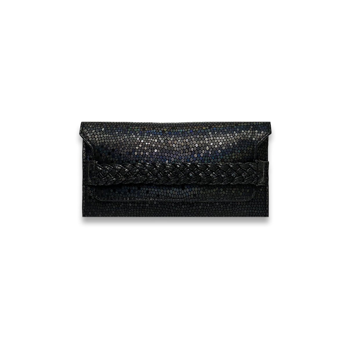 BRAIDED SUN CLUTCH