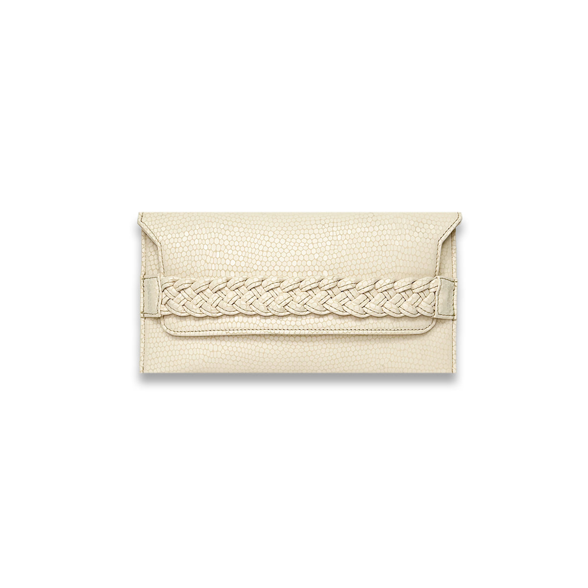 BRAIDED SUN CLUTCH