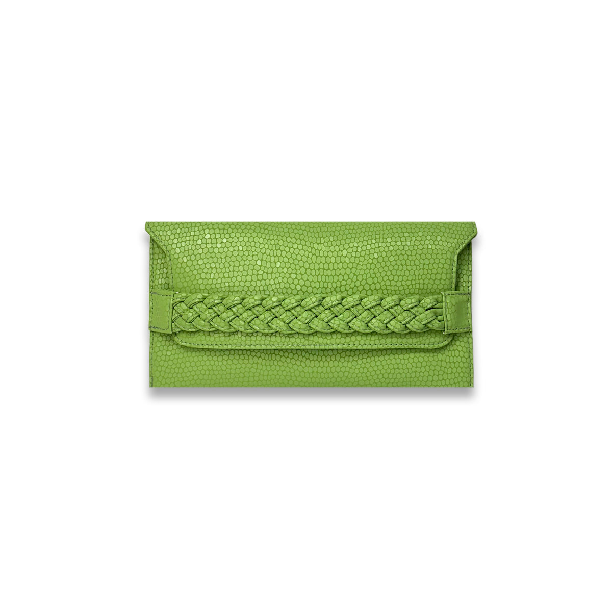 BRAIDED SUN CLUTCH